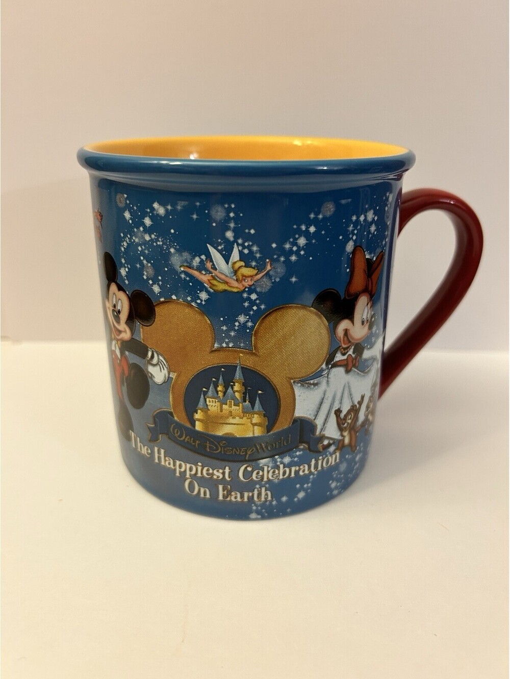 Walt Disney World Vintage 2005 The Happiest Celebration On Earth Mug NEW in BOX